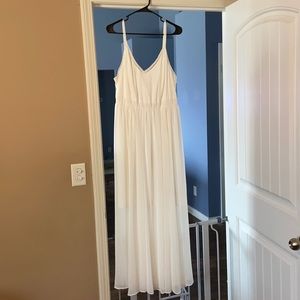 White torrid maxi dress